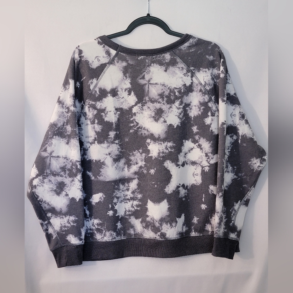 Grayson Threads Gray and White Knit Sweatshirt Size XL - Picture 5 of 6